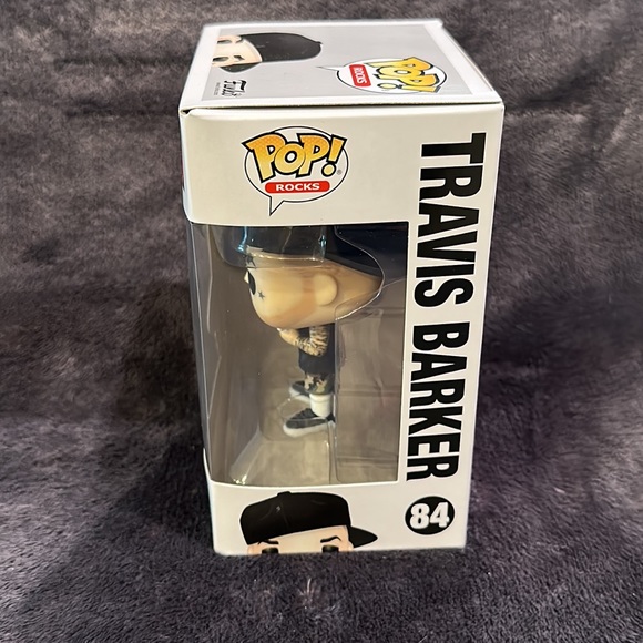 Travis Barker Funko Pop / Pop Rocks #84 … Never removed from box! - Picture 3 of 7